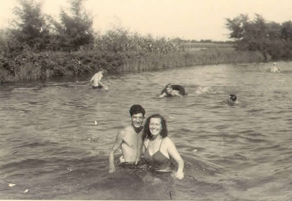 Bagno nel naviglio